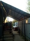 односкатный навес